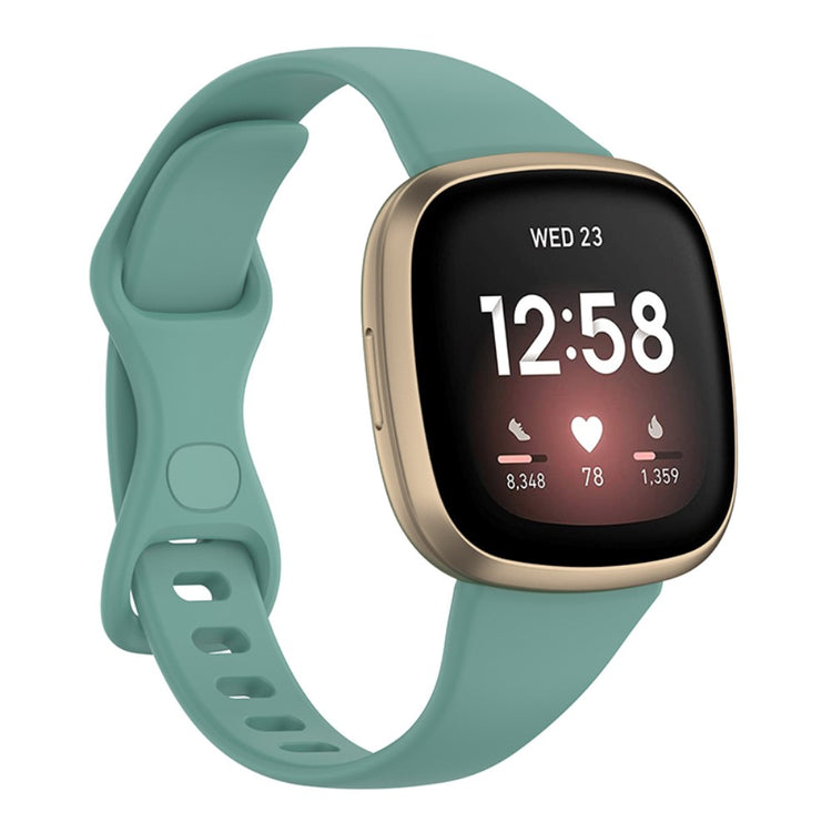 Fed Universal Fitbit Silikone Rem - Størrelse: L - Grøn#serie_9