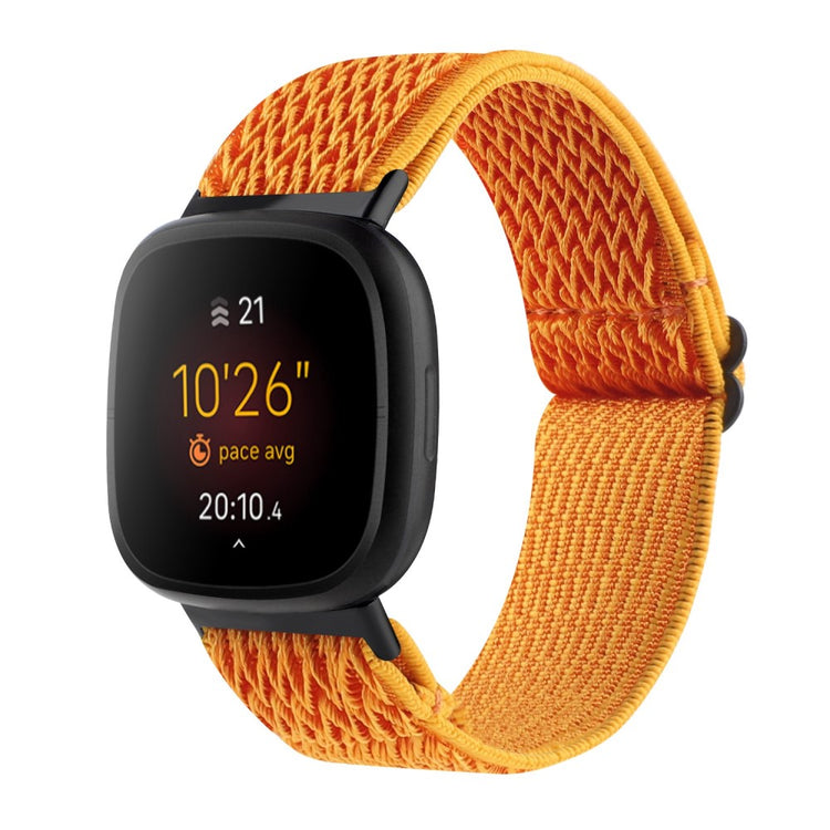 Nydelig Universal Fitbit Nylon Rem - Orange#serie_5