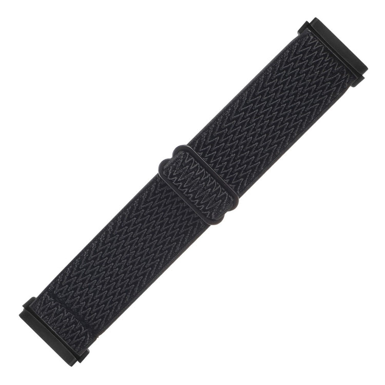 Nydelig Universal Fitbit Nylon Rem - Sort#serie_7