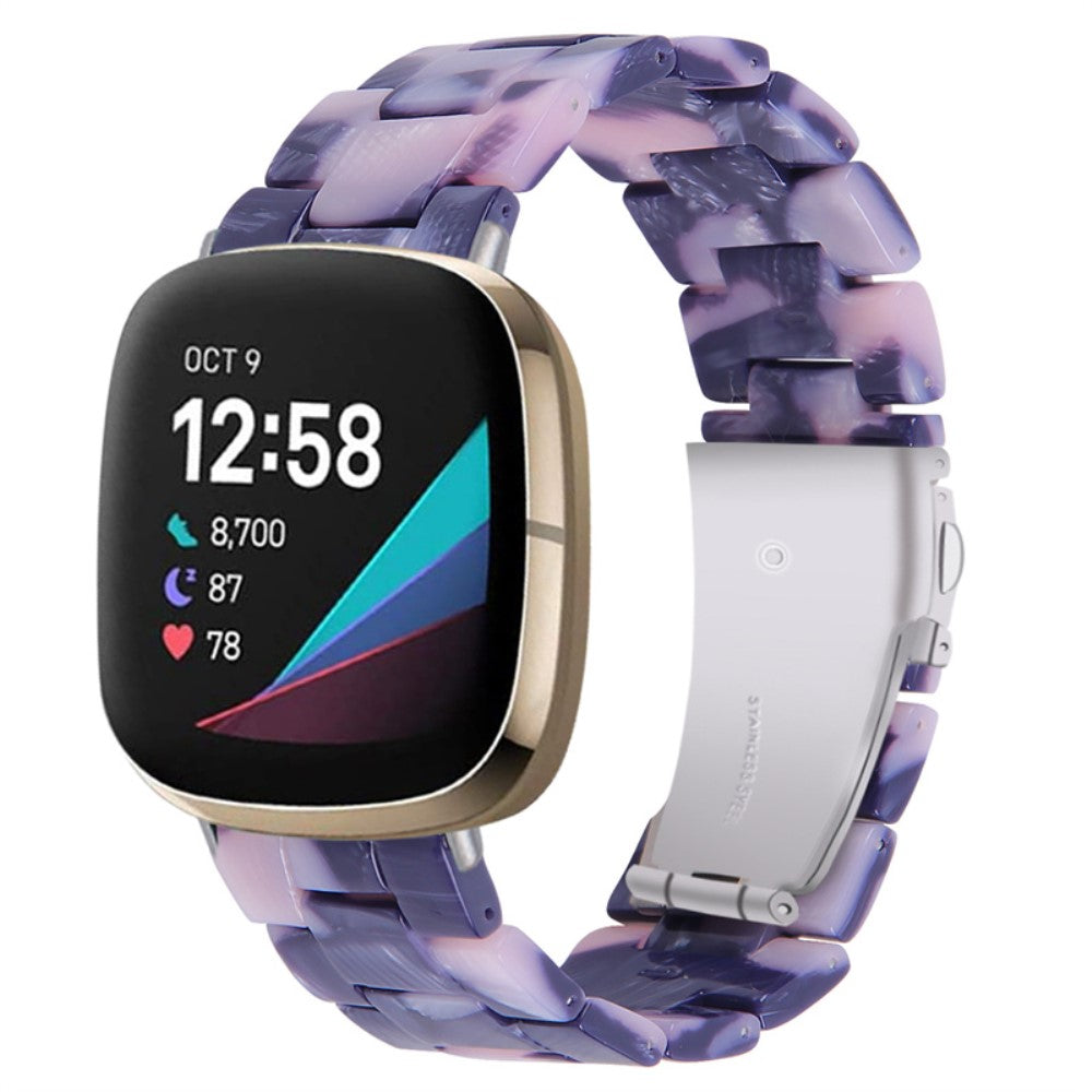 Mega pænt Fitbit Sense 2 / Fitbit Versa 4  Rem - Lilla#serie_19