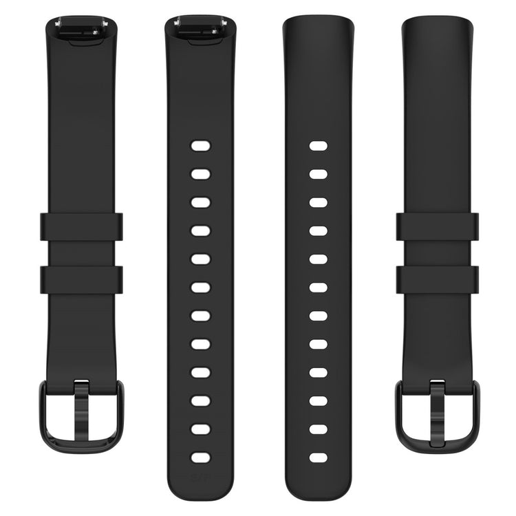 Helt vildt holdbart Fitbit Inspire 3 Silikone Rem - Sort#serie_2