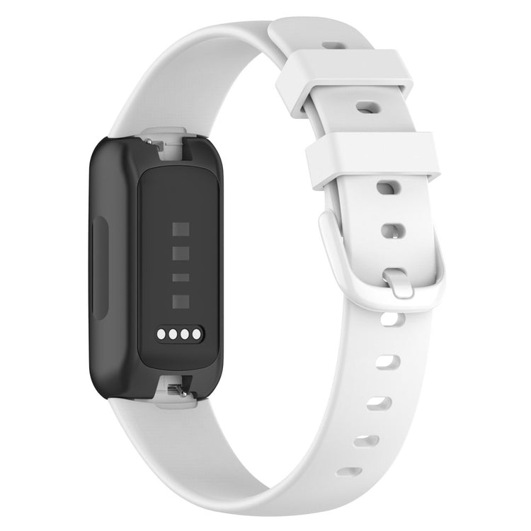 Alle tiders Fitbit Inspire 3 Silikone Rem - Hvid#serie_4