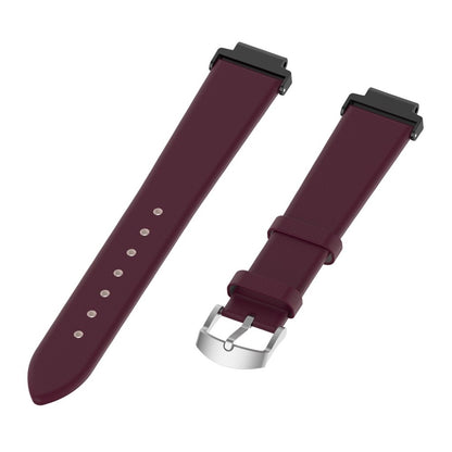 Super kønt Universal Garmin Kunstlæder Rem - Rød#serie_5