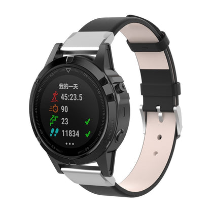Super flot Universal Garmin Kunstlæder Rem - Sort#serie_1