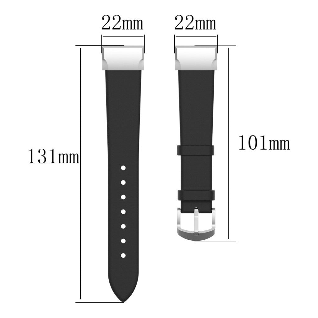 Super flot Universal Garmin Kunstlæder Rem - Sort#serie_1