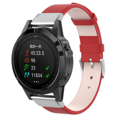 Super flot Universal Garmin Kunstlæder Rem - Rød#serie_3