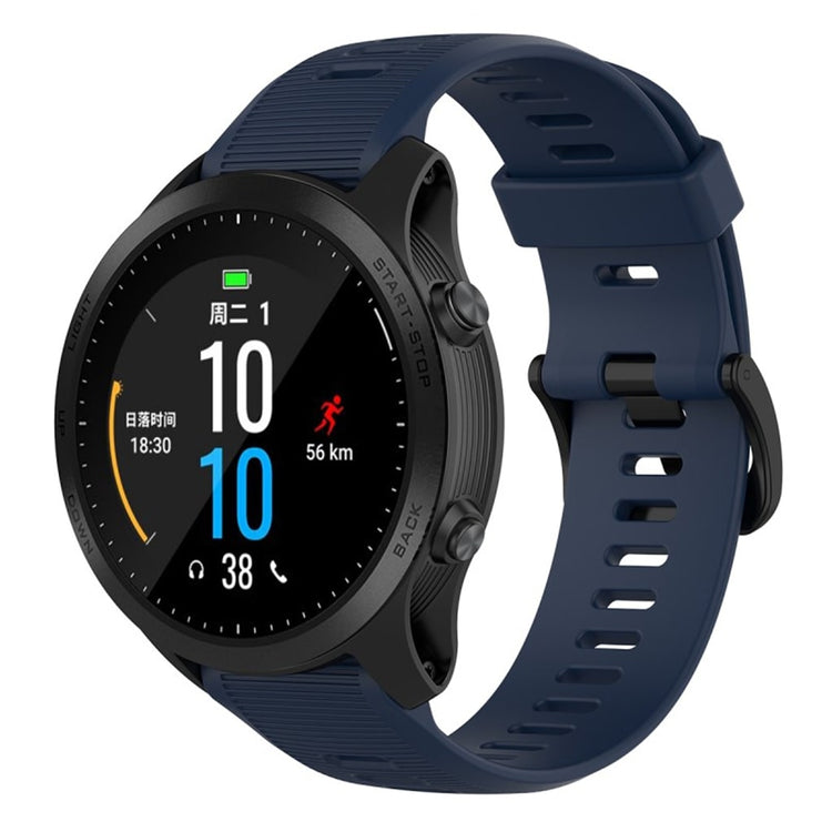 Fremragende Universal Garmin Silikone Rem - Blå#serie_10