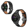 Søt Garmin Vivoactive 3 / Garmin Vivomove HR Ekte lær Reim