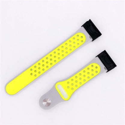Udsøgt Garmin Fenix 5X / Garmin Tactix Charlie Silikone Rem - Sølv#serie_10