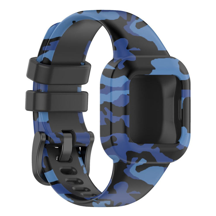 Rigtigt flot Garmin Vivofit Jr 3 Silikone Rem - Blå#serie_3