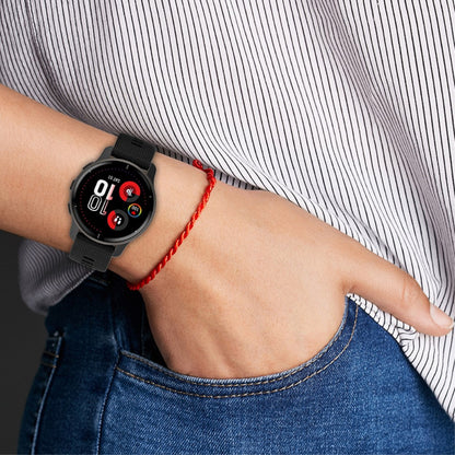 Rigtigt smuk Universal Garmin Silikone Rem - Rød#serie_9