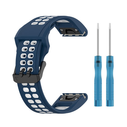 Slidstærk Universal Garmin Silikone Rem - Blå#serie_7