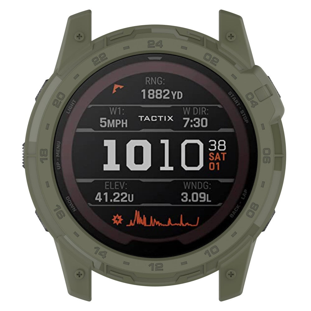 Garmin Enduro 2 / Garmin Tactix 7  Silikone Bumper  - Grøn#serie_3