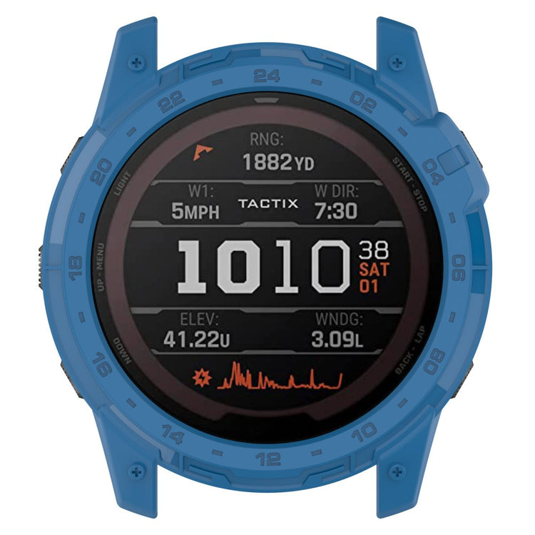 Garmin Enduro 2 / Garmin Tactix 7  Silikone Bumper  - Blå#serie_5