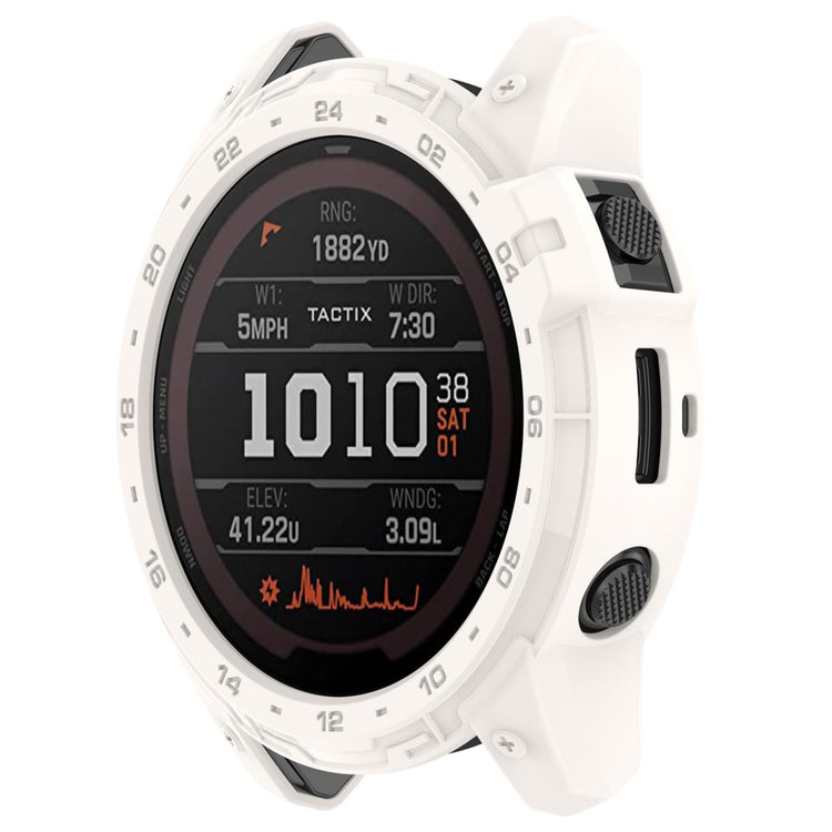 Garmin Enduro 2 / Garmin Tactix 7  Silikone Bumper  - Hvid#serie_6