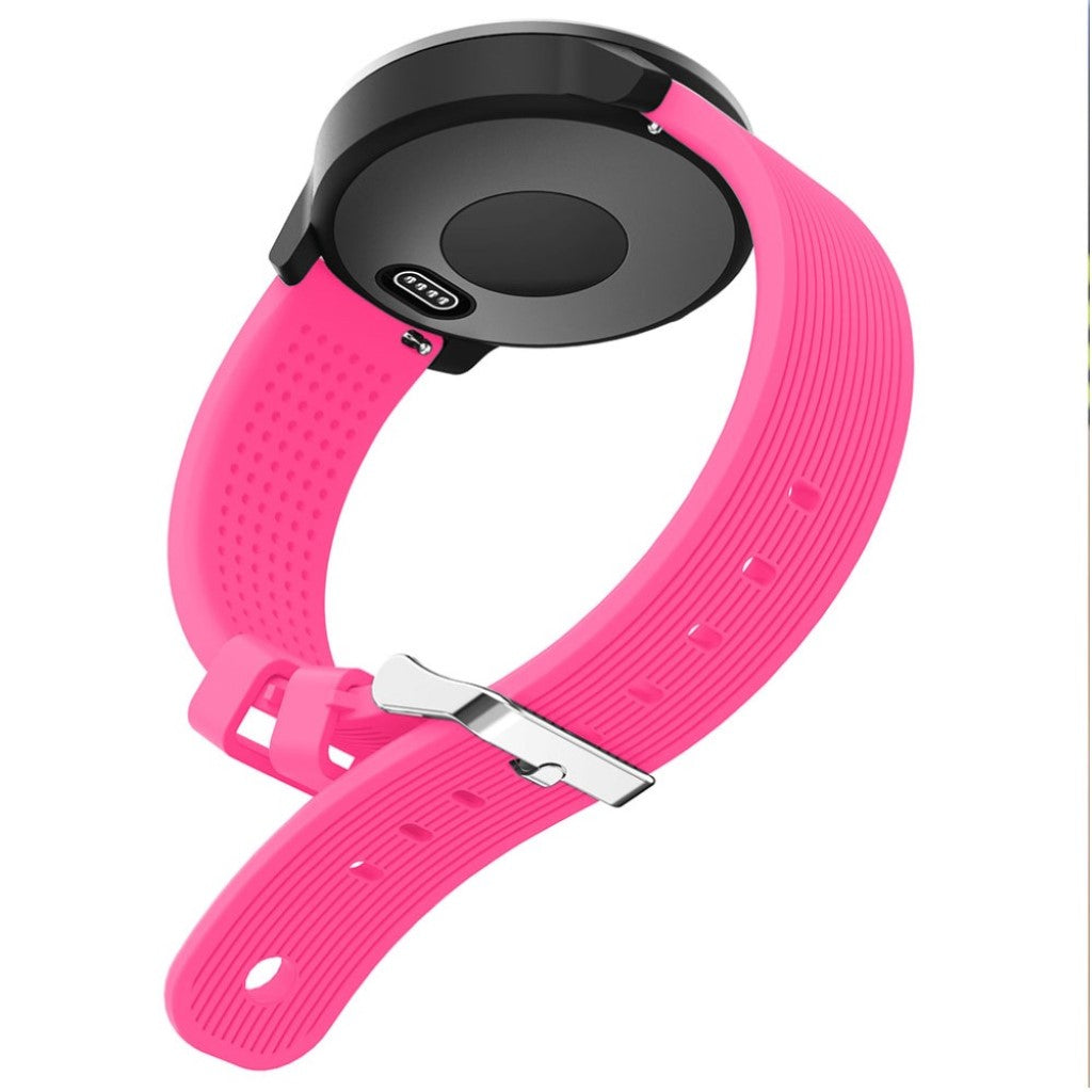 Rigtigt fed Garmin Vivoactive 3 Silikone Rem - Pink#serie_1