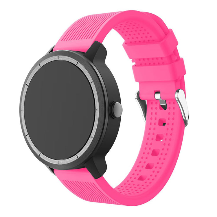 Rigtigt fed Garmin Vivoactive 3 Silikone Rem - Pink#serie_1