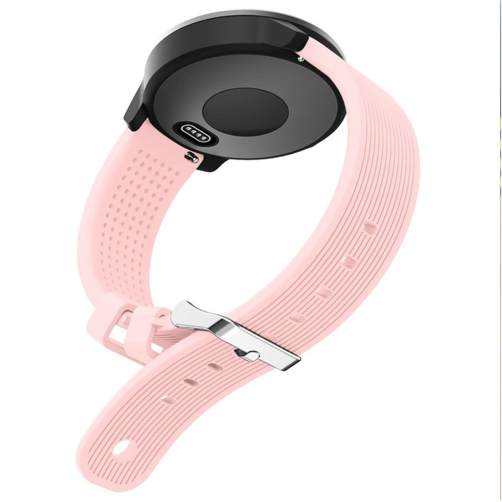 Rigtigt fed Garmin Vivoactive 3 Silikone Rem - Pink#serie_10