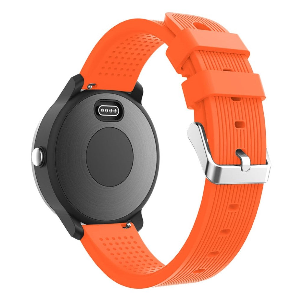 Rigtigt fed Garmin Vivoactive 3 Silikone Rem - Orange#serie_4