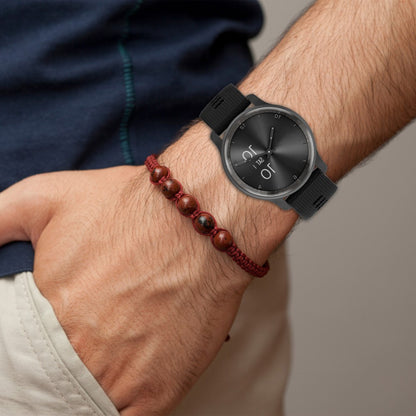 Vildt Skøn Silikone Universal Rem passer til Garmin Smartwatch - Blå#serie_12