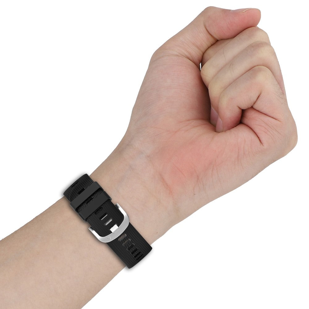 Vildt Skøn Silikone Universal Rem passer til Garmin Smartwatch - Hvid#serie_2