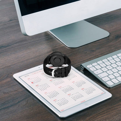 Vildt Skøn Silikone Universal Rem passer til Garmin Smartwatch - Rød#serie_5