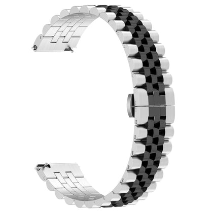 Meget Slidstærk Metal Universal Rem passer til Garmin Smartwatch - Sølv#serie_6