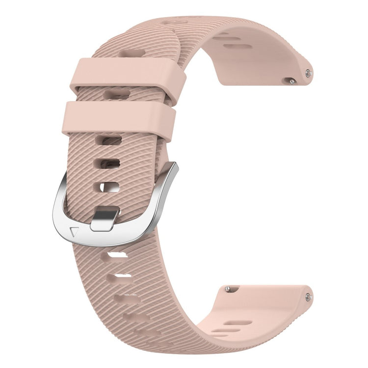 Stilfuld Silikone Rem passer til Garmin Forerunner 256S - Pink#serie_8