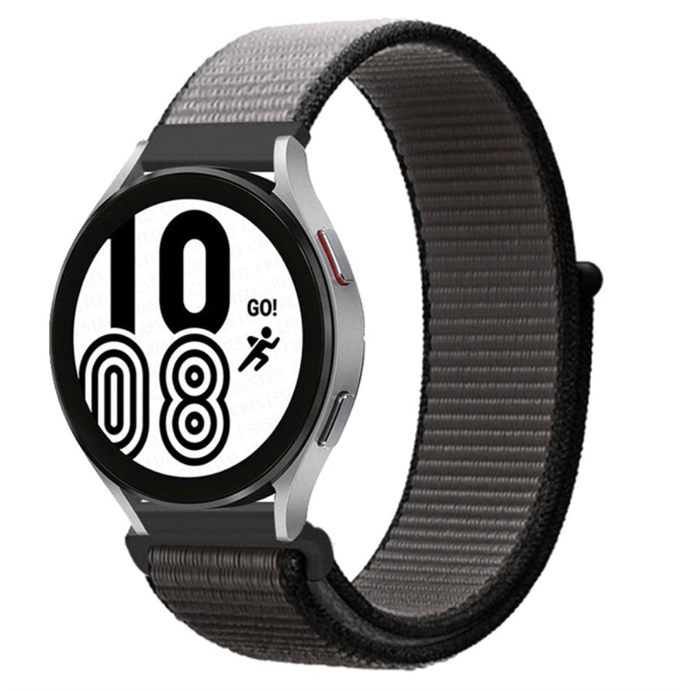 Godt Garmin Vivoactive 4 Nylon Rem - Sølv#serie_4