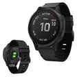 Avgjort sterk Garmin Fenix 6S Ekte lær Reim