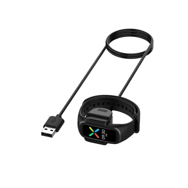 1m Oppo Watch (46mm) / Oppo Watch (41mm) USB Opladningskabel - Sort#serie_3