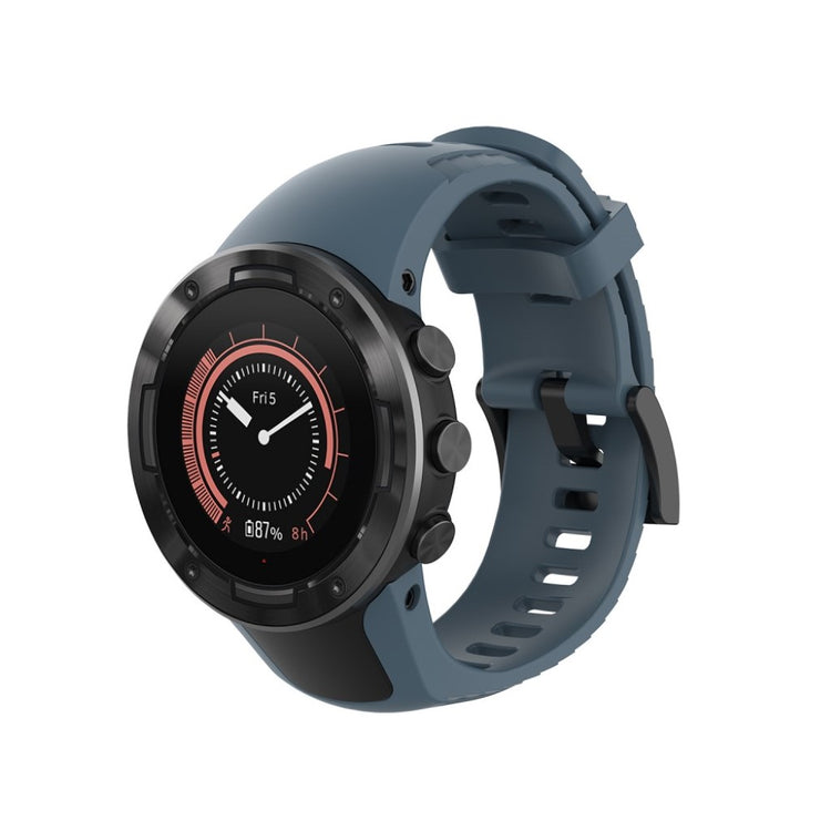 Vildt cool Suunto 5 Silikone Rem - Blå#serie_5