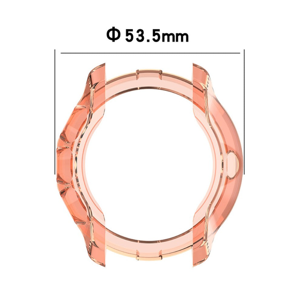 Universal Suunto Gennemsigtig Silikone Bumper  - Sort#serie_4