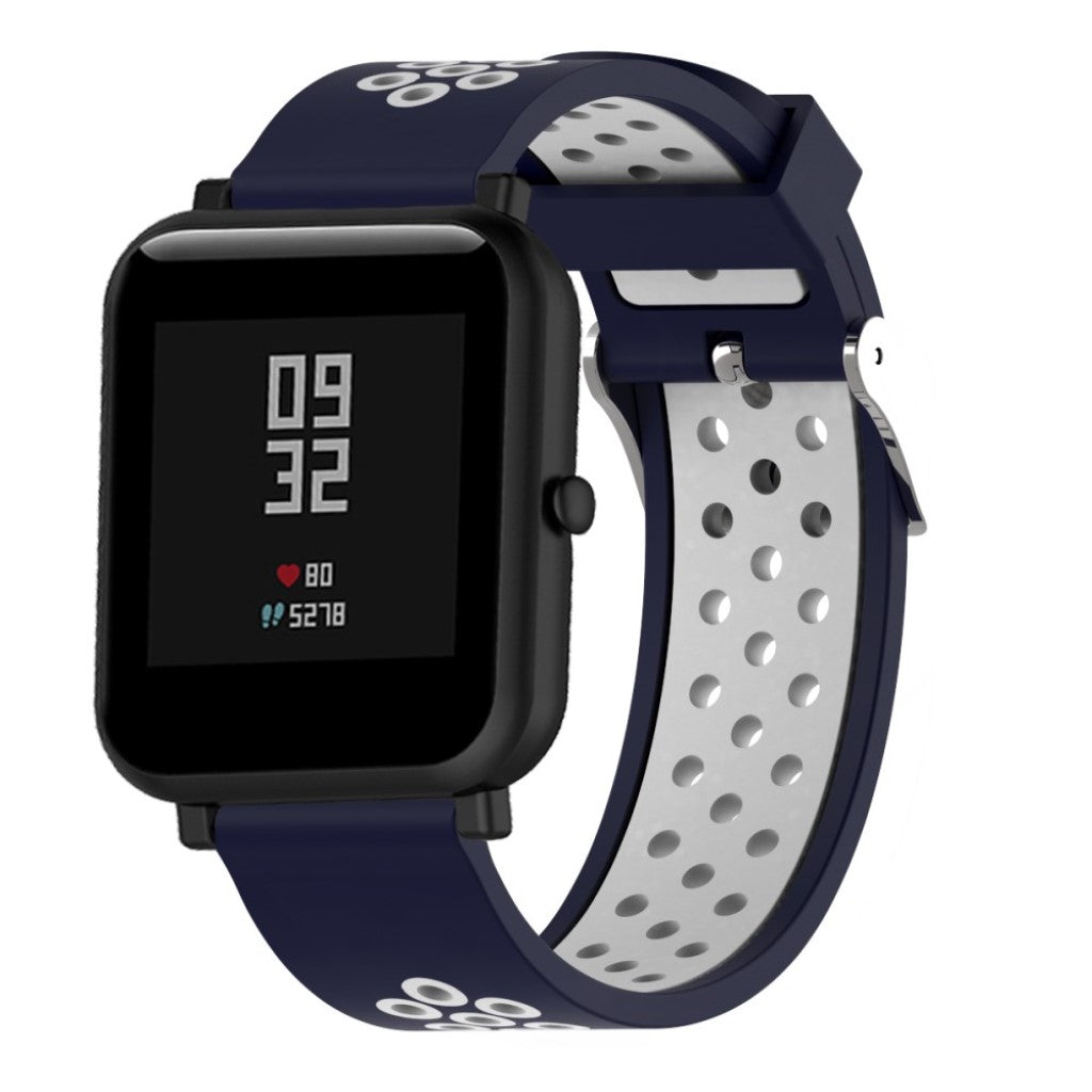 Fremragende Amazfit Youth Silikone Rem - Blå#serie_2