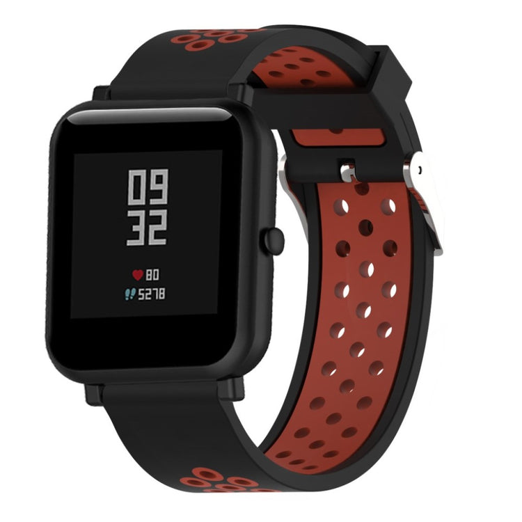 Fremragende Amazfit Youth Silikone Rem - Rød#serie_4