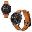 Bemerkelsesverdig søt Amazfit GTR 47mm Ekte lær Reim