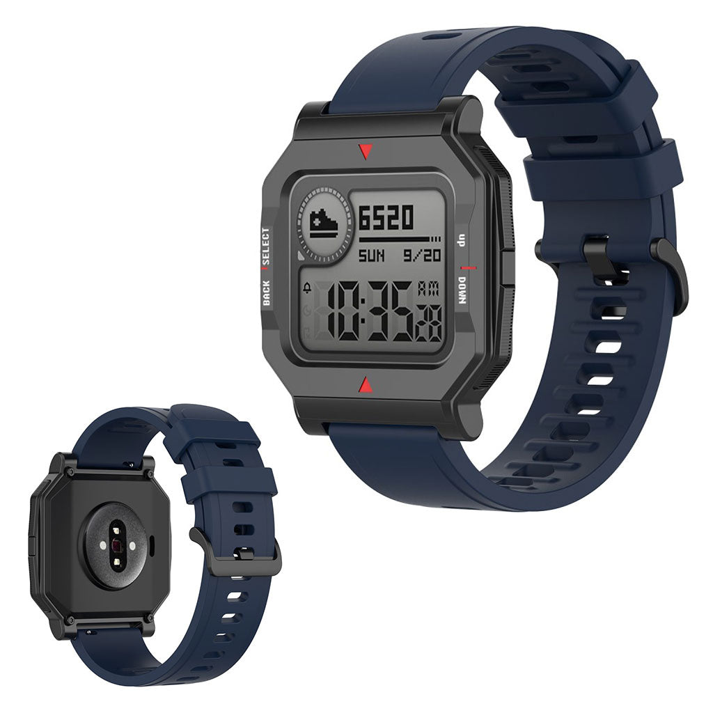 Meget fed Amazfit Neo Silikone Rem - Blå#serie_10