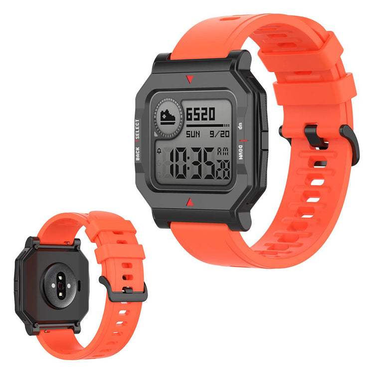 Meget fed Amazfit Neo Silikone Rem - Rød#serie_3