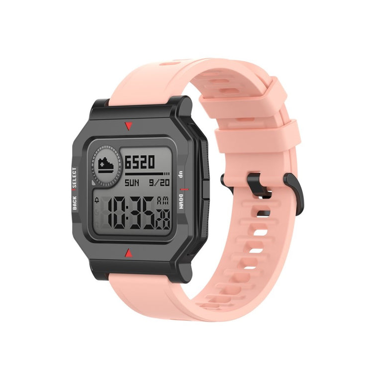 Meget fed Amazfit Neo Silikone Rem - Pink#serie_4