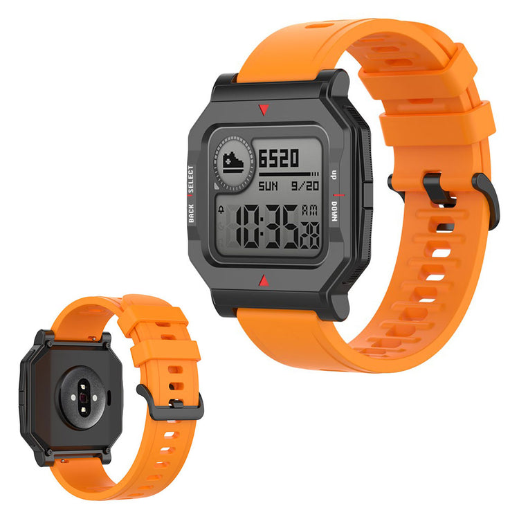 Meget fed Amazfit Neo Silikone Rem - Orange#serie_5