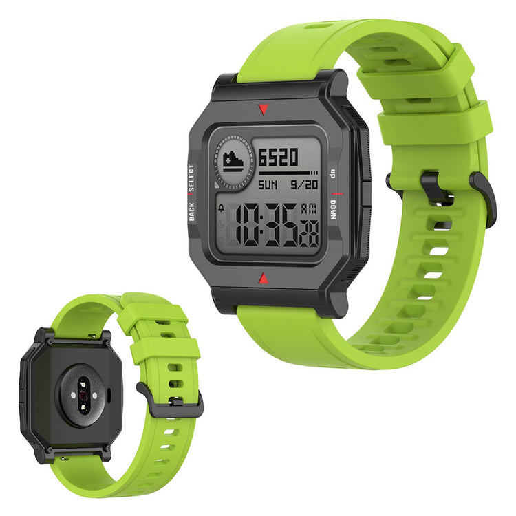 Meget fed Amazfit Neo Silikone Rem - Grøn#serie_6