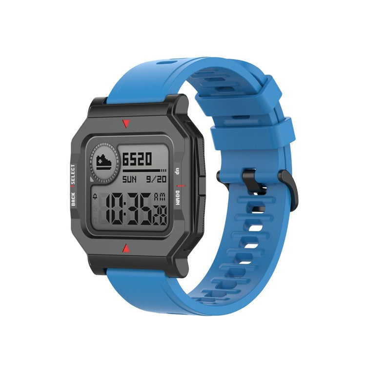 Meget fed Amazfit Neo Silikone Rem - Blå#serie_9