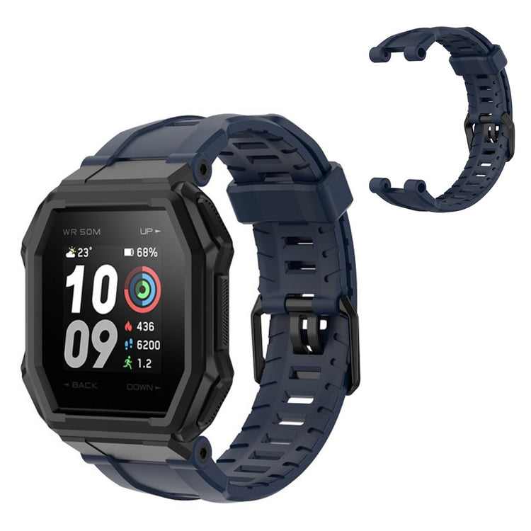 Super fantastisk Amazfit Ares Silikone Rem - Blå#serie_2