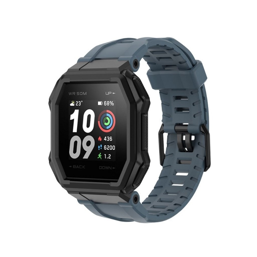 Super fantastisk Amazfit Ares Silikone Rem - Blå#serie_3