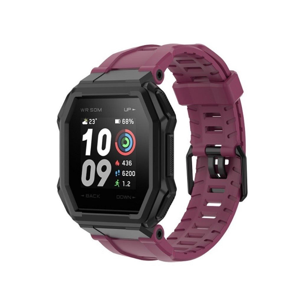 Super fantastisk Amazfit Ares Silikone Rem - Rød#serie_9