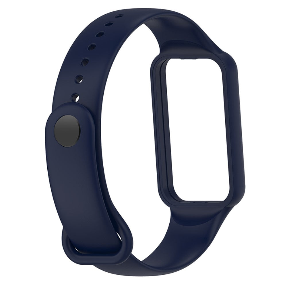 Vildt rart Amazfit Band 7 Plastik Rem - Blå#serie_10