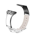 Haylou Solar LS05 / Xiaomi Mi Watch Color Ekte lær og Strass Reim