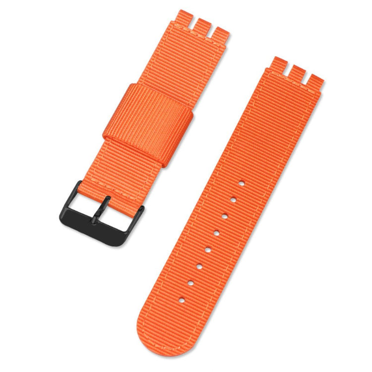 Rigtigt pænt 19mm Nylon Rem - Orange#serie_6